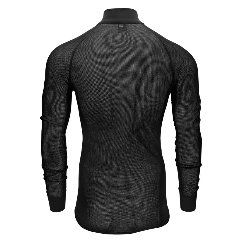 BRYNJE Wool Thermo light Zip-polo