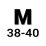 M (38-40)