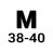 M (38-40)