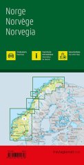 Norsko - mapa
