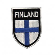 Nášivka, finská vlajka v erbu