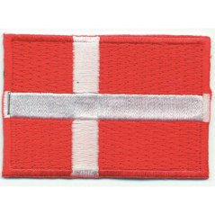 Nášivka dánské vlajky