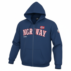 Mikina Norway s kapucí a vlajkou Mikina Norway s kapucí a vlajkou