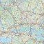 švédsko mapa detail