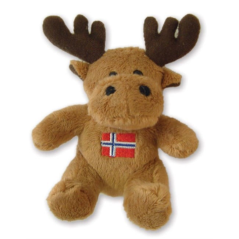 Plyšový los s magnetem