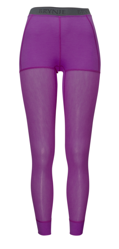 BRYNJE Lady Wool Thermo Light Longs violet
