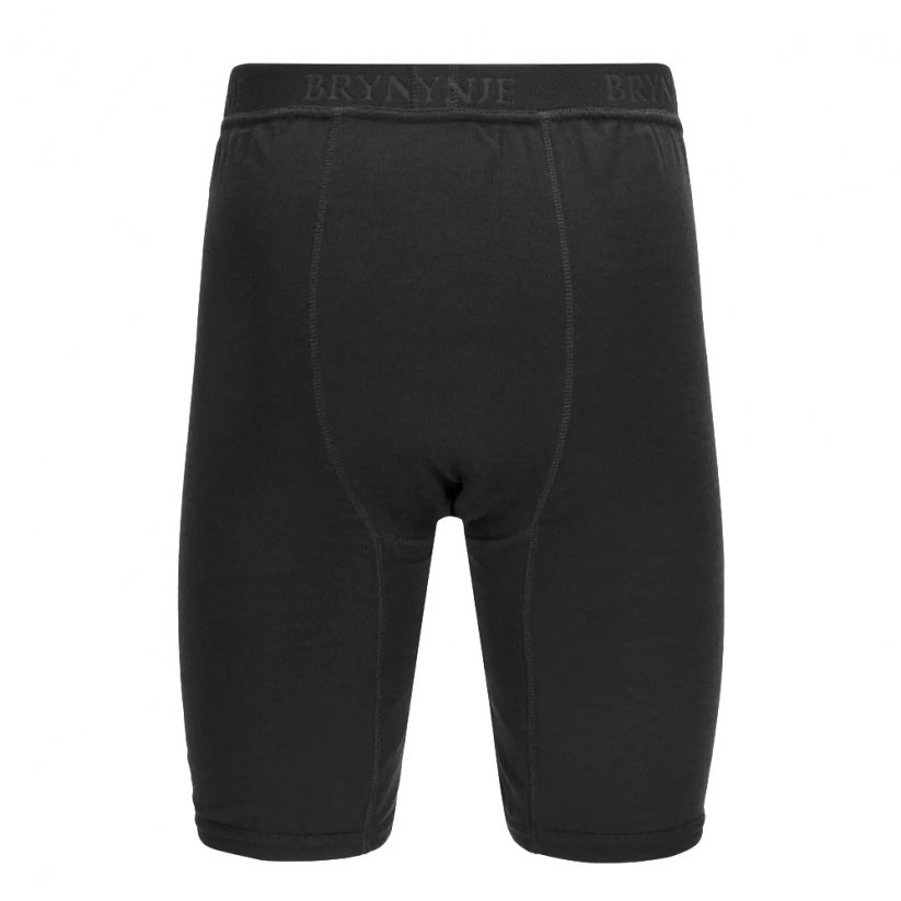 BRYNJE Arctic boxer shorts, windfront - barva: černá, velikost: S (48)