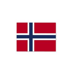 Samolepka s norskou vlajkou Samolepka s norskou vlajkou
