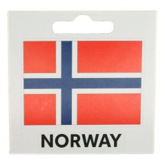 Arch samolepek s losem a vlajkami