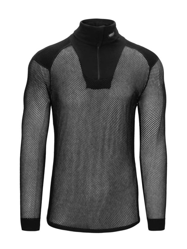 BRYNJE Super Thermo Zip polo Shirt w/inlay