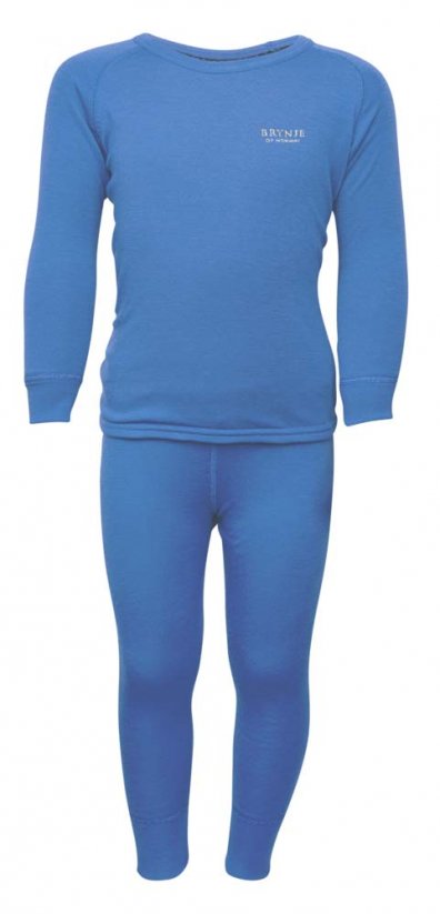 BRYNJE Arctic Kids Shirt/Longs - barva: modrá, velikost: 3-4 roky
