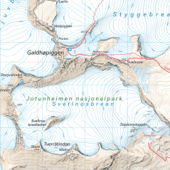 Jotunheimen - Galdhopiggen detail Jotunheimen - Galdhopiggen detail