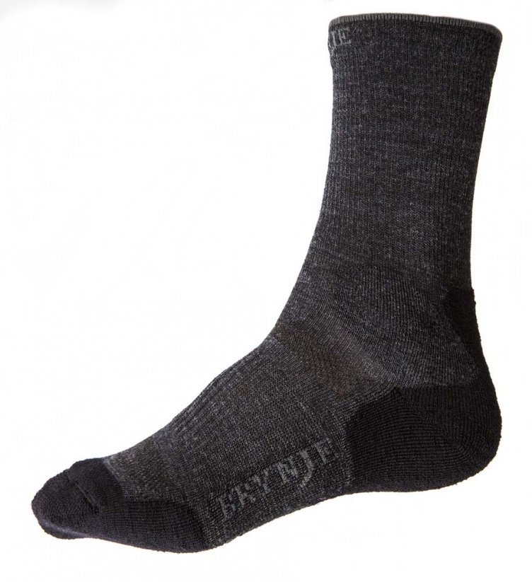 ponožky BRYNJE Active Wool Light Sock, černé
