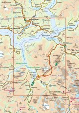 Aurlandsfjellet mapa