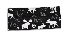 čelenka s losy černá