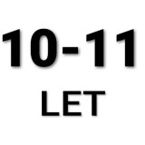 10-11 let