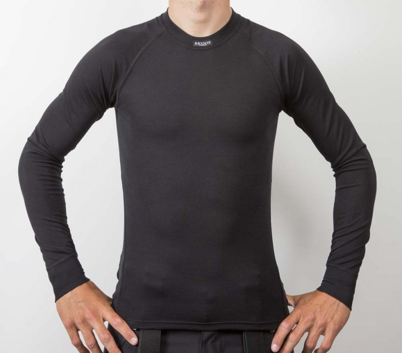 BRYNJE Classic Wool Shirt - barva: černá, velikost: XXXL (58)