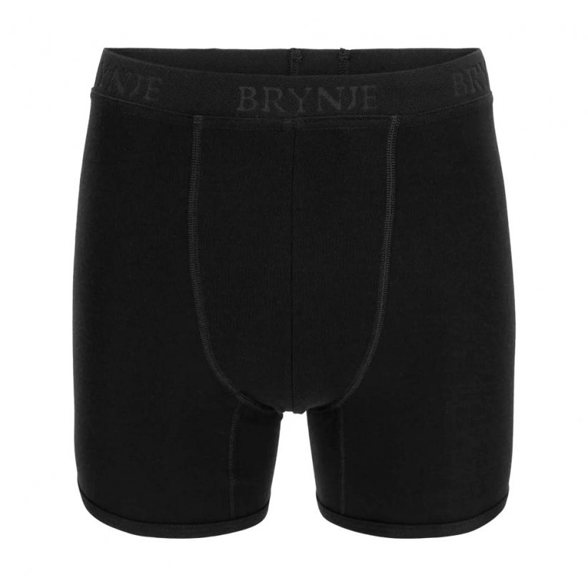BRYNJE Classic Wool Boxer Shorts - barva: černá, velikost: XL (54)