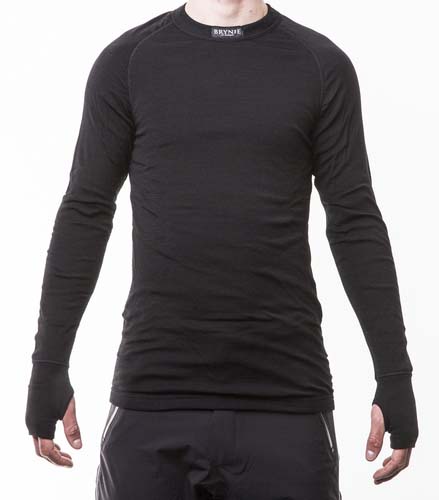 BRYNJE Arctic Double Shirt w/thumbholes