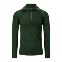 BRYNJE Classic Wool Zip Polo Shirt