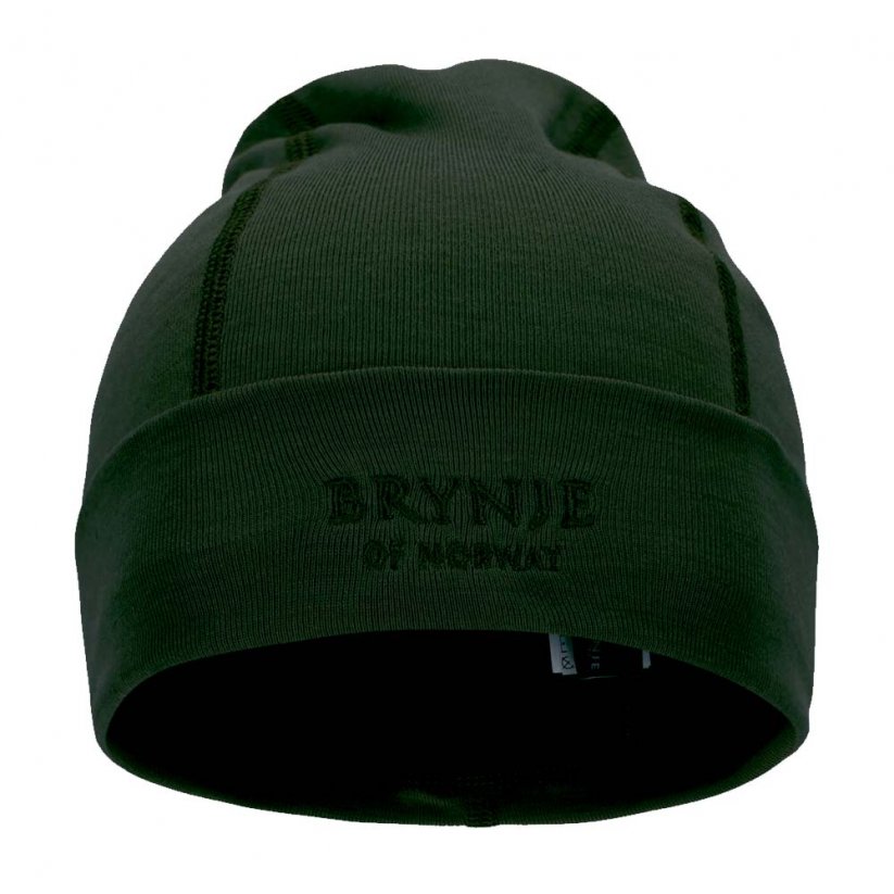 BRYNJE Arctic hat original - barva: olive, velikost: S-M
