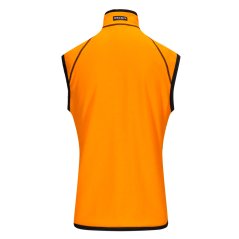 BRYNJE Polar Fleece Vest windfront orange