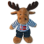 Plyšový los střední