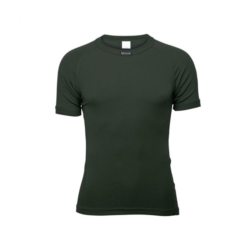 BRYNJE Classic Wool T-shirt - barva: zelená, velikost: XXL (56)
