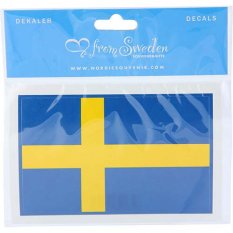 Samolepka SWEDEN, švédská vlajka