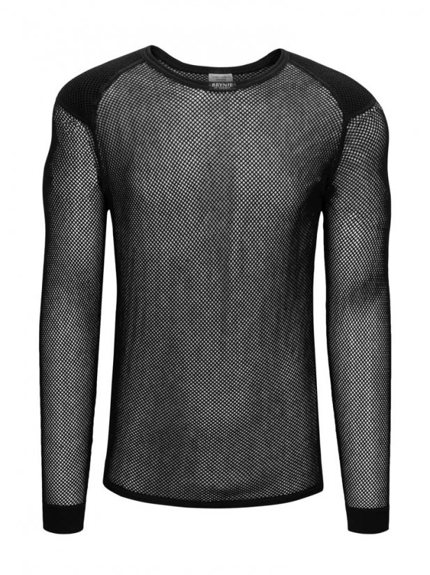 BRYNJE Wool Thermo Shirt w/inlay, černé