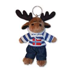 Plyšový los na klíče