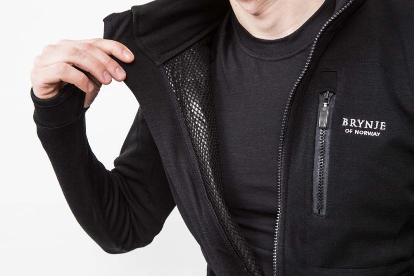 BRYNJE Antarctic Jacket w/hood and protection, windproof