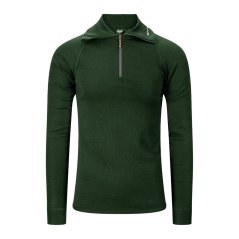 BRYNJE Classic Wool Zip Polo Shirt