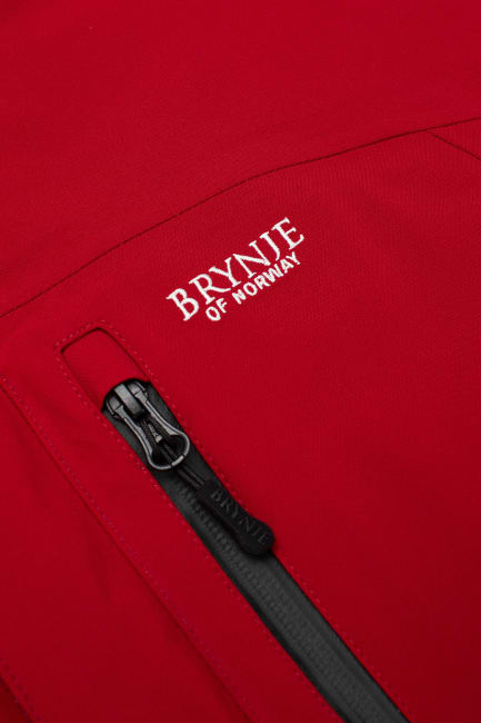 BRYNJE Expedition Hard Shell Jacket Women's - barva: červená, velikost: L (40-42)