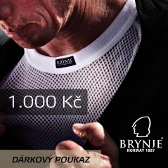 Dárkový poukaz BRYNJE v hodnotě 1.000 Kč