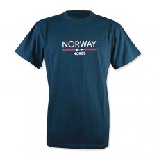 Tričko NORWAY s pruhem norské vlajky