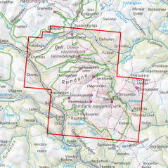 Rondane přehled oblasti Rondane přehled oblasti