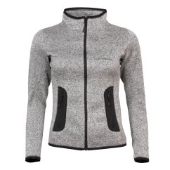 dámská fleecová bunda Norwear LEAH, světle šedá