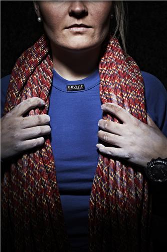 BRYNJE Classic Wool T-shirt skyblue