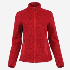 dámská fleecová bunda NORwear LEAH, červená