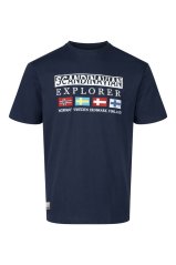 tričko Scandinavian Explorer 4 Flags