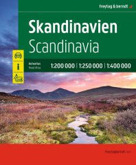 Autoatlas Skandinávie Autoatlas Skandinávie